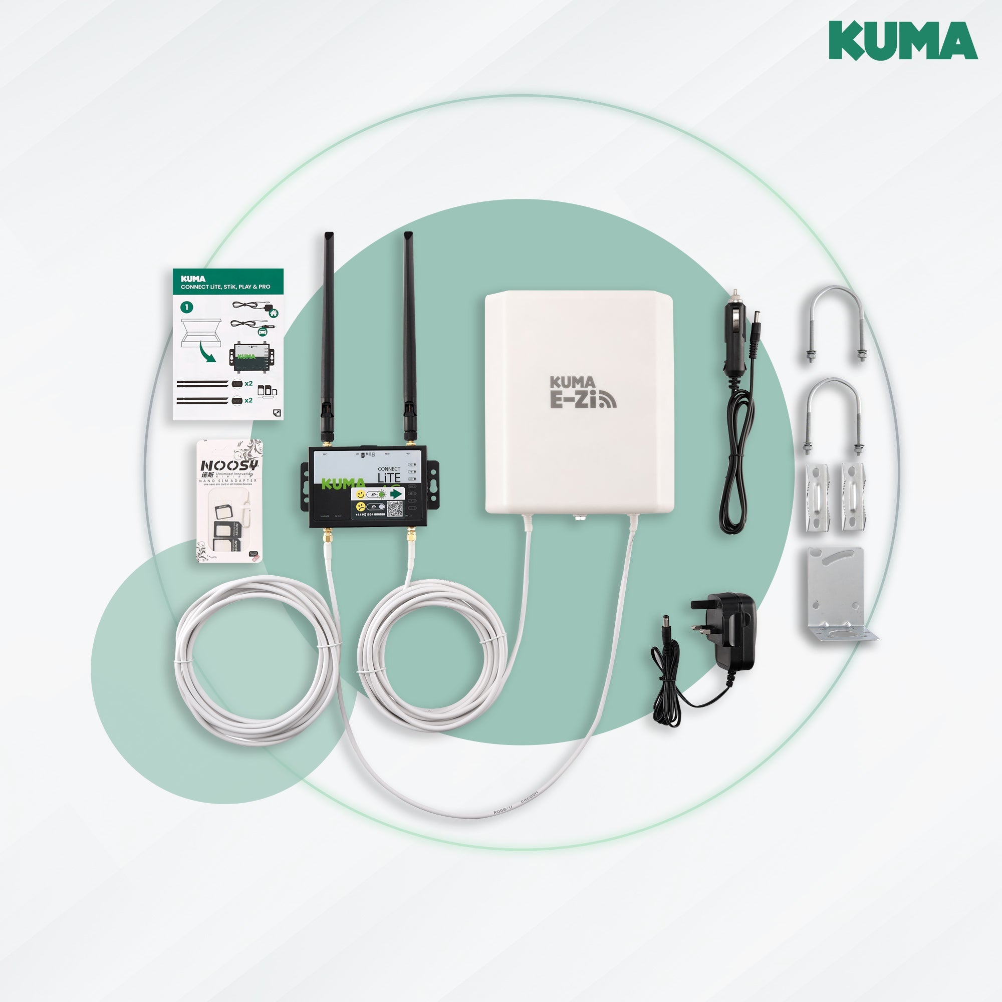 KUMA CONNECT E-Zi- 4G WLAN Router mit Richtantenne